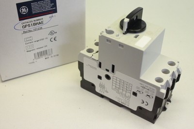 GENERAL ELECTRIC GE GPS1BHAE 0,63-1A 13A 3P Motorschützschalter Motor  OVP