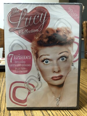The Lucy Collection (DVD, 2011, 2-Disc Set), NEW AND SEALED, 7 EPISODES, FUNNY!