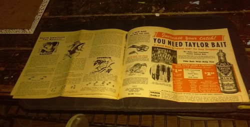 Original 1947-48 F.C. Taylor Fur Co. Trapping Jagd Falle/Jagd Katalog sehr guter Zustand - Bild 7 von 12