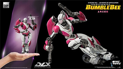 Threezero Transformers Bumblebee DLX Arcee Collectibles Action