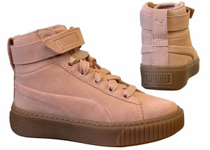 puma suede platform kids