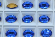 Swarovski 4140 Oval Crystal Stones - 14 x 10mm - 4 pieces per pack - Vintage