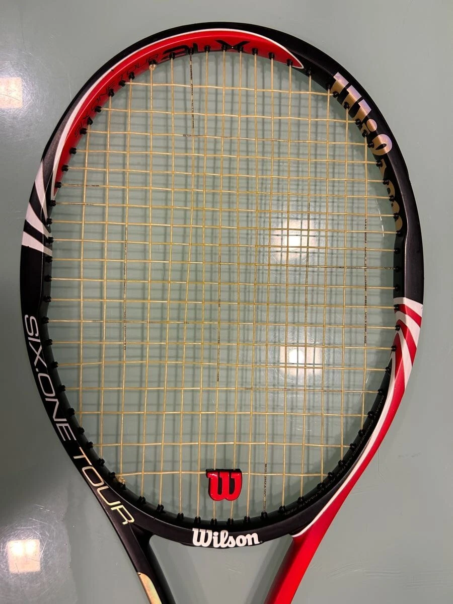 WILSON ASIAN BLX SIX ONE 61 TOUR 90 319g SMALL GRIP TENNIS RACQUET
