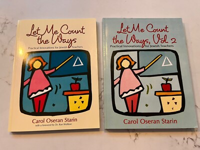 LET ME COUNT WAYS: INNOVATIONS FOR JEWISH Teachers C. O. Starin Vol. 1 & 2 NEW