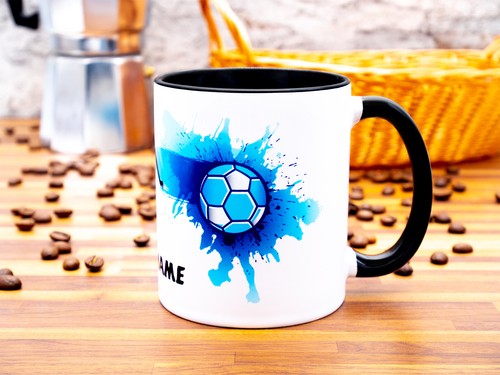 Handball Tasse „Warum Ich Handball Spiele?“ – Geschenk Für Spieler/innen, Spülmaschinenfest, Beidseitig Bedruckt