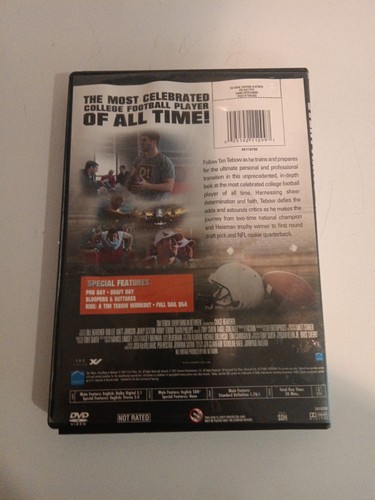 Tim Tebow Autographed Everything in Between DVD And Card - Picture 4 of 4