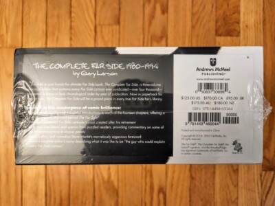 Brand NEW & SEALED!!! The Complete Far Side [Paperback] [Slipcase