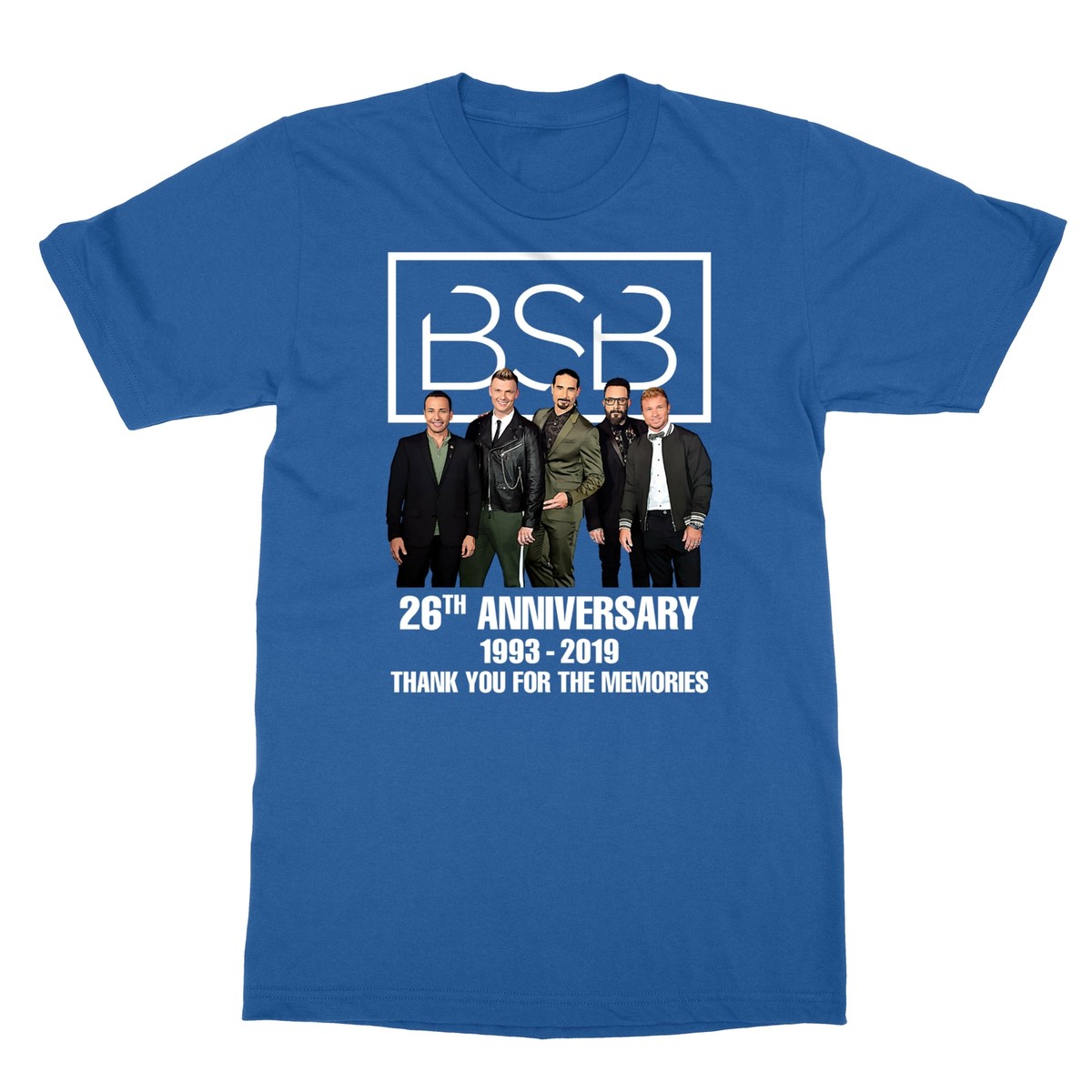 Backstreet Boys 26th Anniversary of BSB Men's T-Shirt | eBay