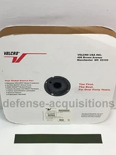 1.5 INCH VELCRO® Brand HOOK Fastener- Sew On Mil-Spec Military Tape CAMO GREEN