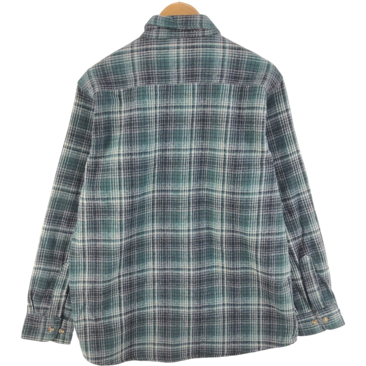 【DEARMINE】Disen Classic Check Shirt DEER CREEK Long Sleeve Flannel Check Shirt Men's Size L