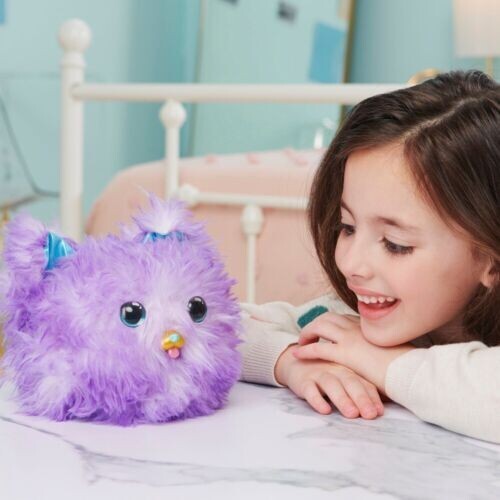 FUR FLUFFS – MASCOTA INTERACTIVA PERRITO CACHORRO VIOLETA CON SONIDOS Puppy Fluf - Imagen 7 de 7