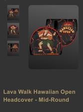 2026 Scotty Cameron Hawaiian Open Headcover Mid-Round Mallet Lava Walk Hula Girl