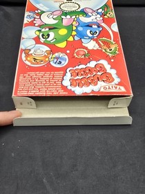 Bubble Bobble (Nintendo NES, 1988) Complete CIB Box Manual Tested Authentic 