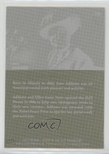 2017 The Bar Pieces of Past Printing Plate Yellow Back 1/1 Jane Addams #294 0f3