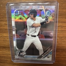 2019 Bowman Chrome Draft Refractor #BDC150 J.J. Bleday 1st Bowman