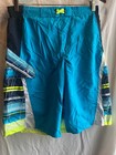 Ocean Pacific Boys XXL (18) SwimBoard Shorts Blue Green Black UPF 50 New/Tag — photo 2