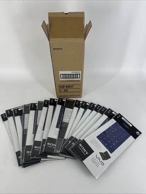 BOX OF 20 Sony VAIO S Series Keyboard Skin Blue for VPCSA VPCSB VPCSC CA Series