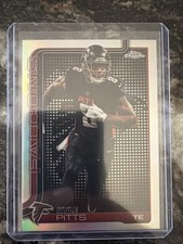 2025 Topps Chrome Kyle Pitts Lightboard Logo Variation SSP Case Hit