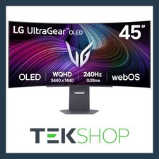 LG UltraGear 45GX90SA 45" WQHD OLED Curved Monitor 240Hz 0.03ms Response #OB