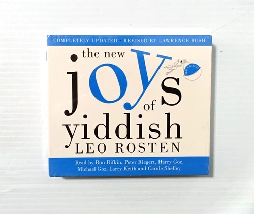 The New Joys of Yiddish : Leo Rosten - CD Audiobook - NEW