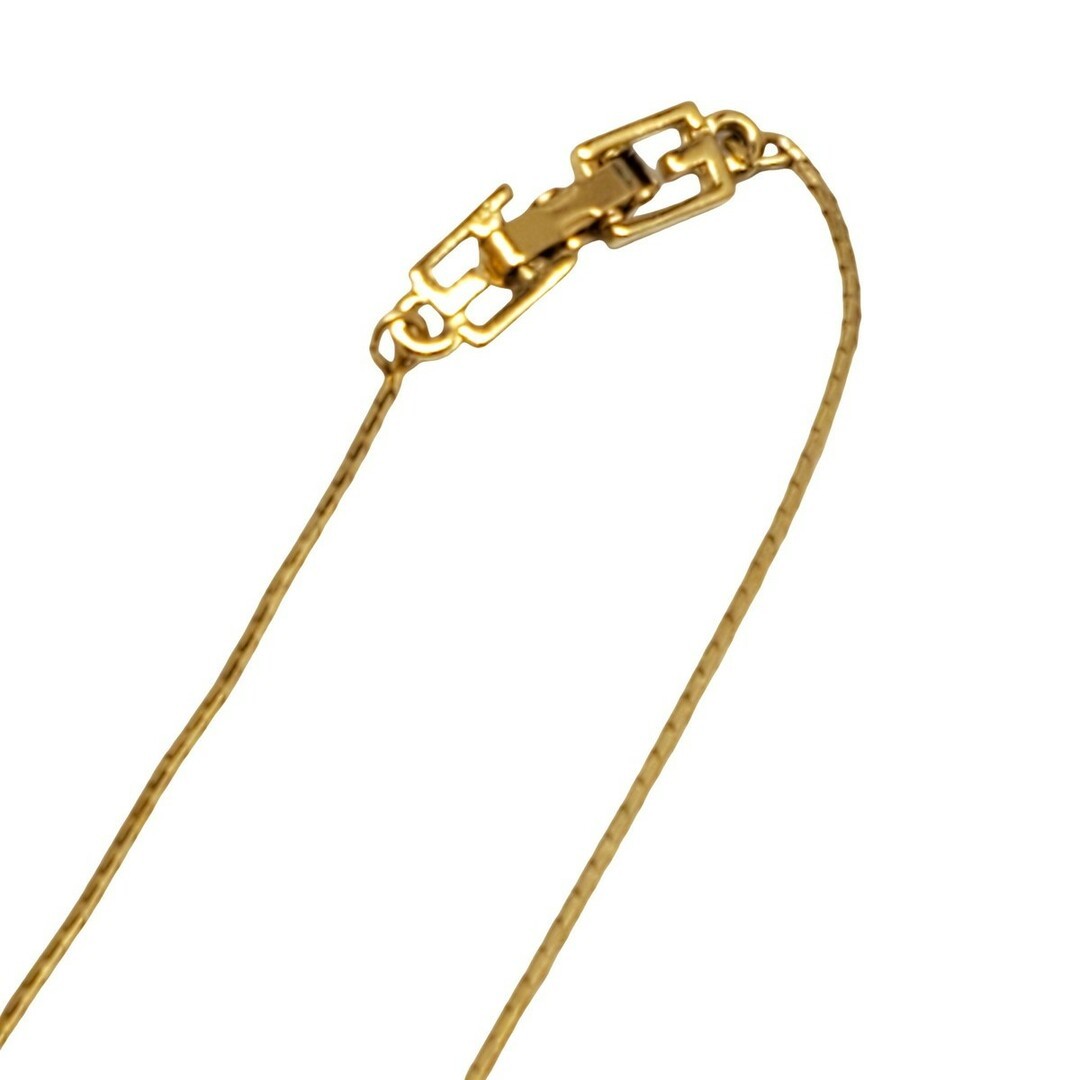 GIVENCHY Necklace Gold Rhinestone Accessory Women's Used NE51-0 thumbnail 5