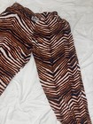 Vintage Zubaz Striped Pants NFL Bears Bengals Football Team  — photo 3