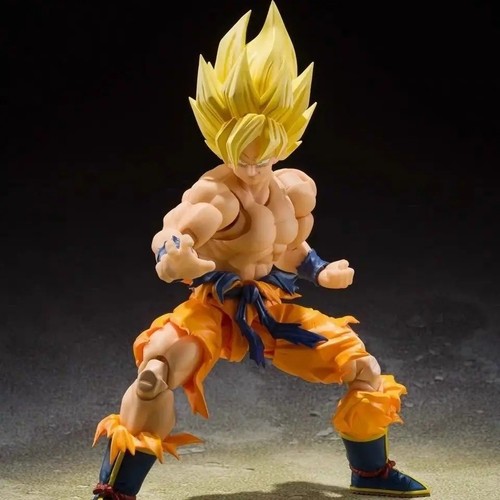 6" S.H.Figuarts Dragon Ball Z Legendary Super Saiyan Son Goku Action Figure - Picture 3 of 7
