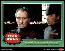 1977 Topps Star Wars #222 Evacuate? In our moment of triumph? 1.5 - FAIR
