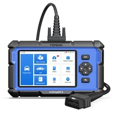 TOPDON AD600S OBD2 Scanner Code Reader Check Engine Transmission ABS SRS