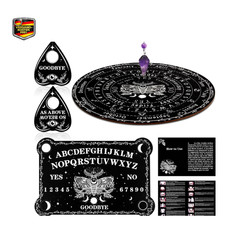 Wahrsagung Brett mit Amethyst Pendel Set Holz Planchette Anleitung