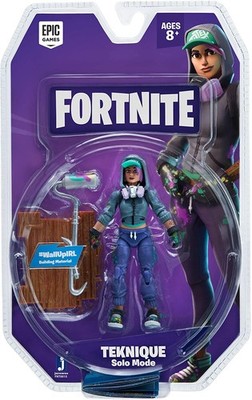 Fortnite Teknique Modo Solo 4'' Figura De Acción Jazwares