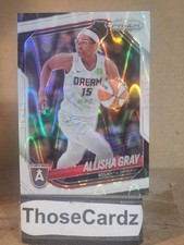 2025 Panini Prizm WNBA White Seismic Prizm #16 Allisha Gray