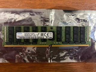 Samsung 64GB DDR4 2666 PC4 21300 ECC LRDIMM Server Memory M386A8K40BM2 CTD6Q