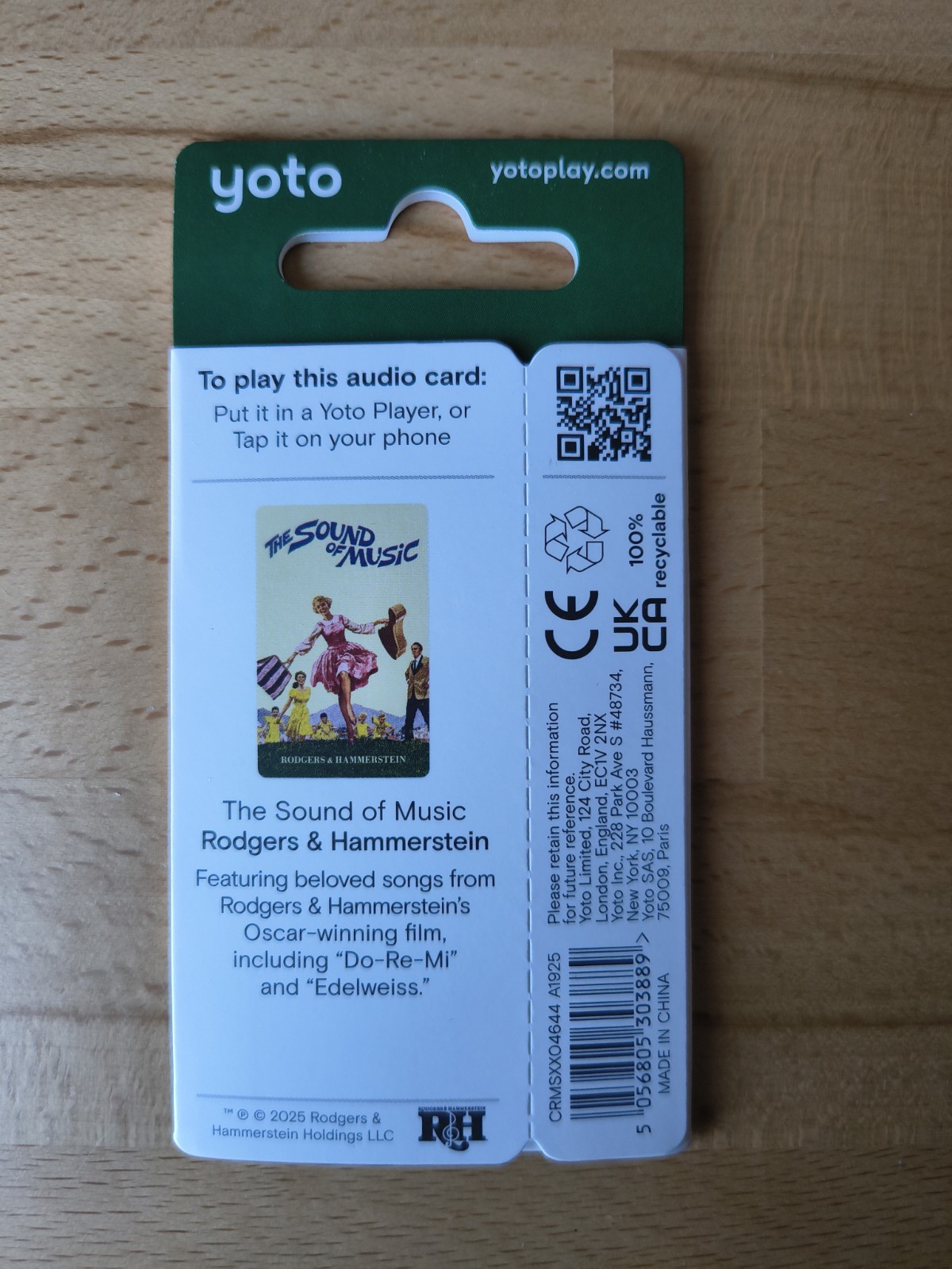 Yoto Card - The Sound of Music image 2