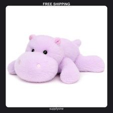 Cute plush hippo stuffed animal soft toy for kids birthday gift