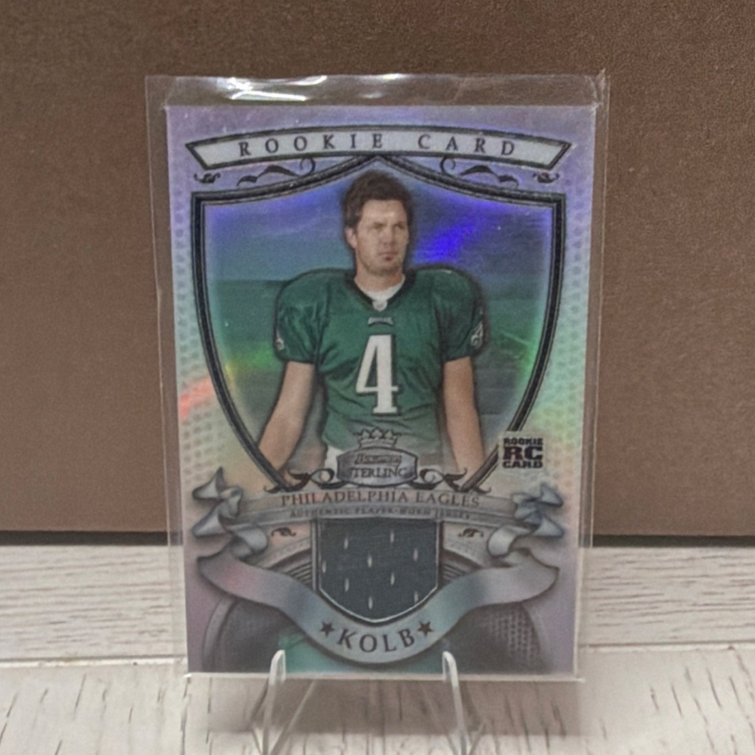 Kevin Kolb Bowman Sterling Rookie Relics #KK Rookie Relics-Refractor
