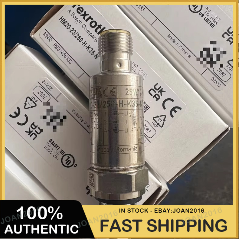 Rexroth Pressure Sensor HM 20-23/250-H-K35-N R901456333 Hydraulic Transducer