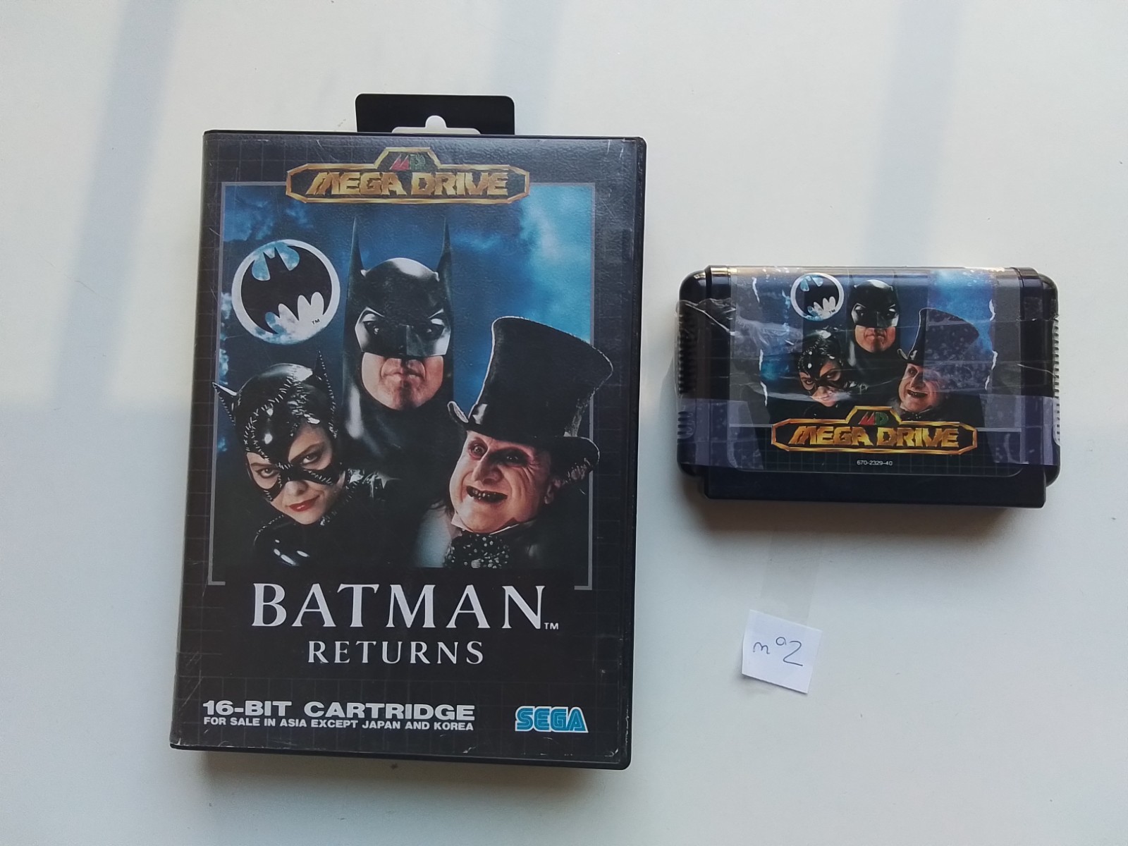 Batman Returns Version asia sur SEGA Megadrive !!!