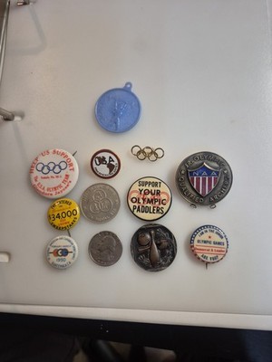 Lot 11 Olympic, JR Olympic Pins, Pan-American Games, Bowling, Caribbean Sports