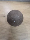 Antique Civil War Cannon Ball 4-lbs, 3" - Metal Detector Find