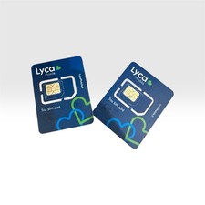 2x Sim Nuove Lycamobile🇮🇹Attive🔓Nessuna Registrazione ✅PROMO☑️