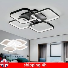 Lights Modern LED Ceiling 3 Color Lamp Chandelier Living Room Bedroom Dining
