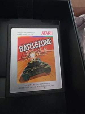 Atari 2600 Battlezone - Cartouche NEUVE SCELLÉE 1987, Jeu Arcade Culte, Collector