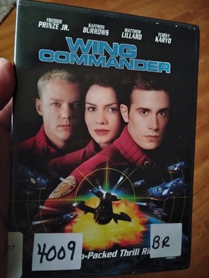 Wing Commander (DVD, 1999) ex library circulation 