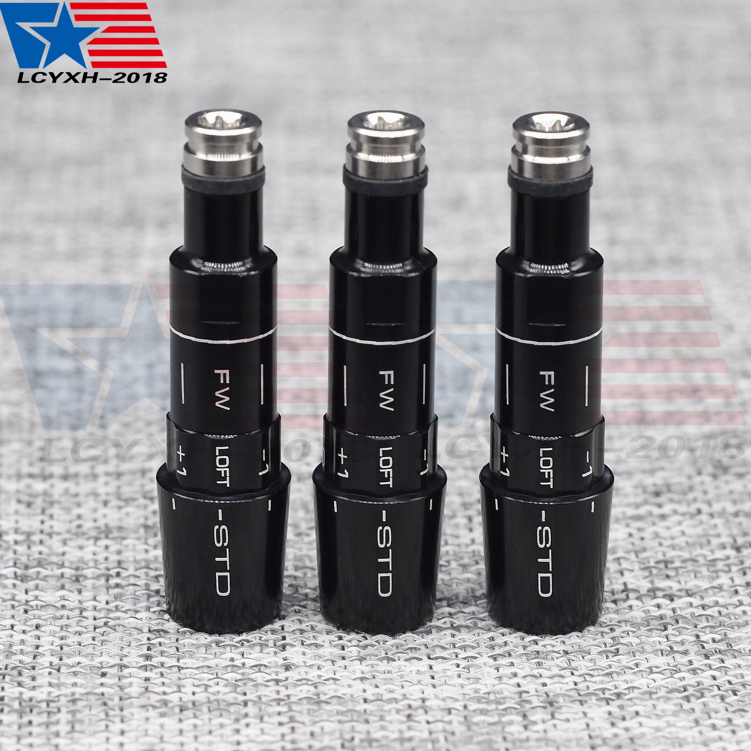 3x Golf Adapter Sleeve Fit Mizuno ST-X 230 ST-Z 230 Fairway wood Club 0.335 Tip