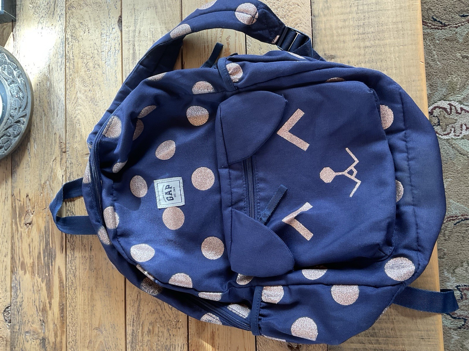 Kids Gap Cat Blue Backpack
