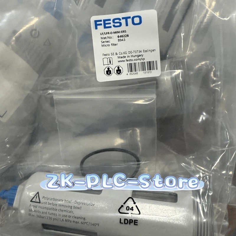 NEW 1PC LF/LFR-D-MINI:ERS 646226 NEW 1PCS LF/LFR-D-MINI FESTO Filter Fast Ship