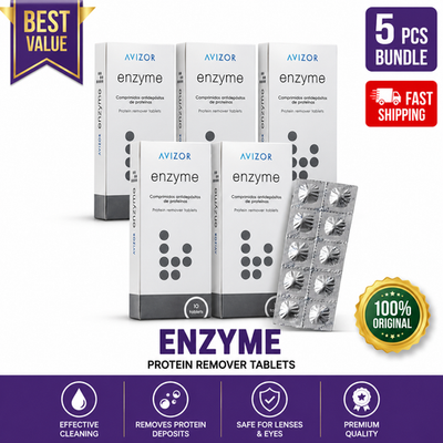 #ad Avizor Pro Enzyme Protein Remover Tablets Soft Contact Lenses bundle Pack $264.99