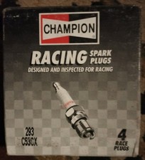 4 Pack Champion Racing 293 Spark Plugs C53cx. New Old Stock