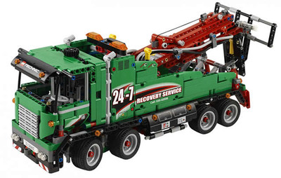 LEGO Technic Service Truck 42008 In 2013 Used Retired